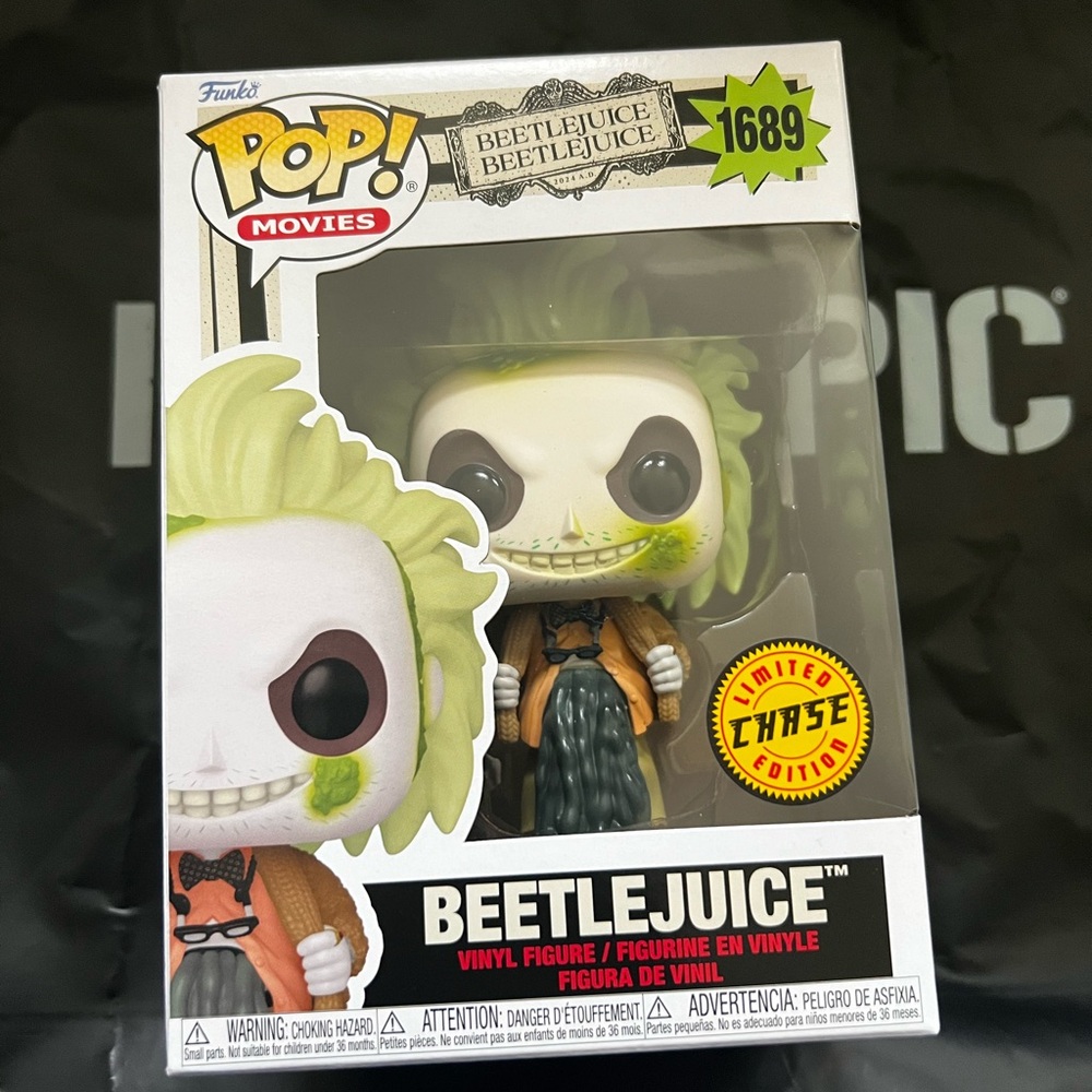 Beetlejuice CHASE funko variant